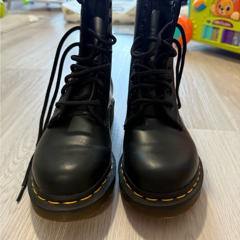 Dr. Martens Black Lace Up Boots